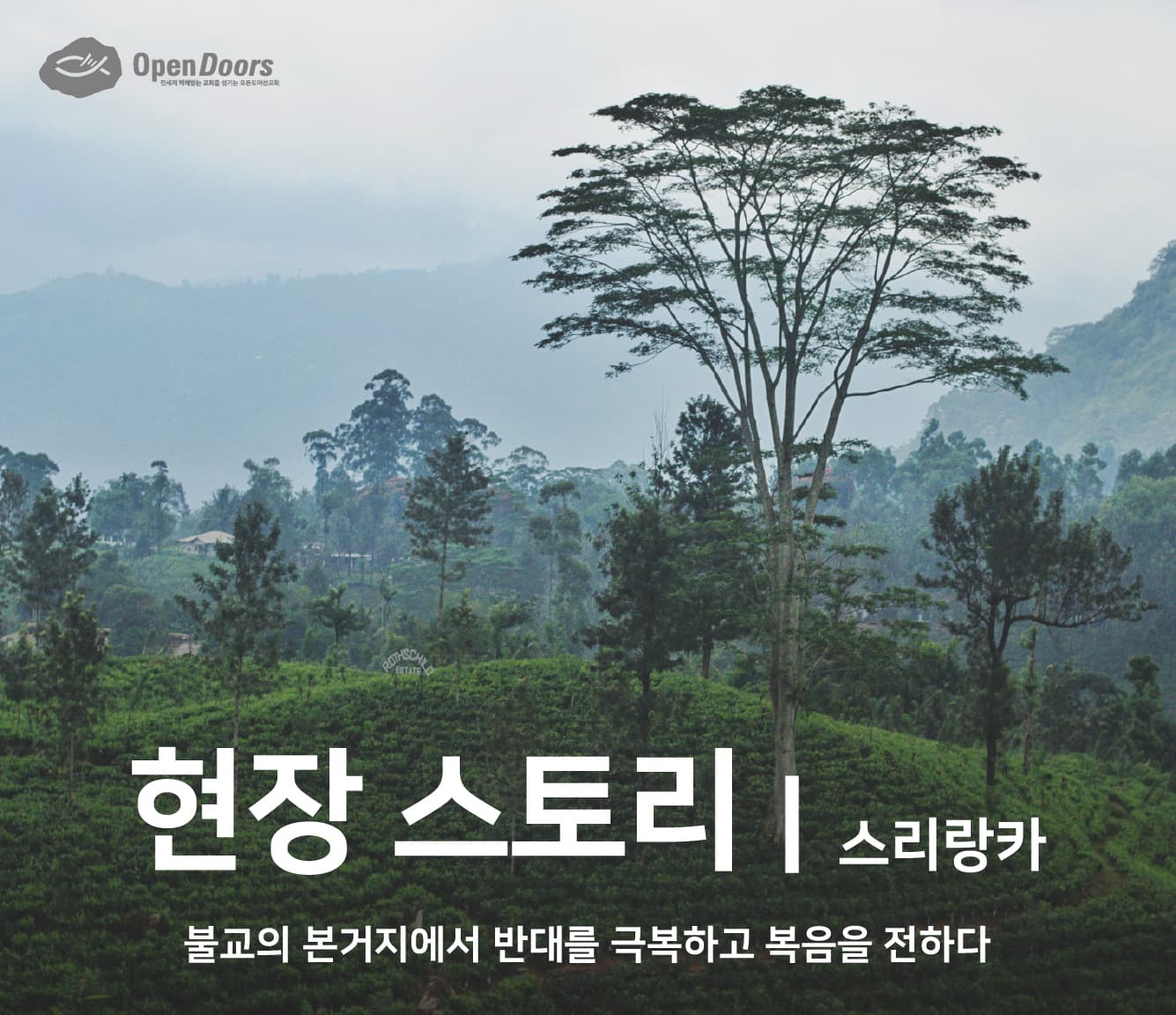 불교의 본거지에서 반대를 극복하고 복음을 전하다 #스리랑카